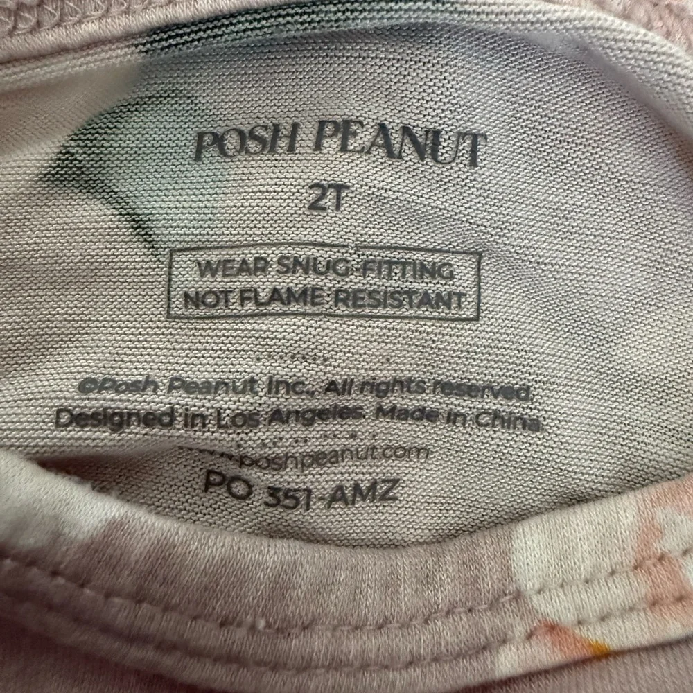 Floral Long Sleeve Top and Leggings Set - Picture 2 of 3